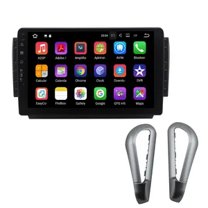 ZESTECH 汽车收音机适用于标致 2008 208 2014-2018 Android 9.0 高清 9英寸 GPS 导航 IPS 2.5D