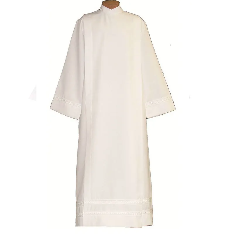 Oem chasuble alb халат белый церковная одежда alb clergu Халат