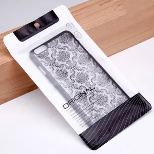 Estojo de celular de plástico reciclado do ziplock impresso de 2019 novos produtos