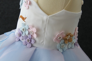 <span class=keywords><strong>Robe</strong></span> de fête <span class=keywords><strong>d</strong></span>'<span class=keywords><strong>anniversaire</strong></span> <span class=keywords><strong>rose</strong></span> à volants pour bébé fille de 6 ans, nouvelle collection - Product Image 6