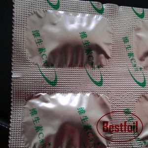 ฟอยล์อลูมิเนียมผสมพลาสติก PE สำหรับปิดผนึกบรรจุภัณฑ์ยาเม็ดและแคปซูล - Product Image 2