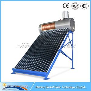 Chauffe-<span class=keywords><strong>eau</strong></span> solaire à tubes sous vide en acier inoxydable 200L avec support en acier galvanisé pour piscine, réservoir <span class=keywords><strong>d</strong></span>'appoint 50L, économie <span class=keywords><strong>d</strong></span>'énergie, garantie 3 ans - Product Image 2