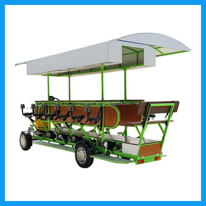 Bicicletta per Feste con Pedalata a 15 Posti, Tour Cittadino per Amici con Pub Mobile a Pedali - Product Image 5