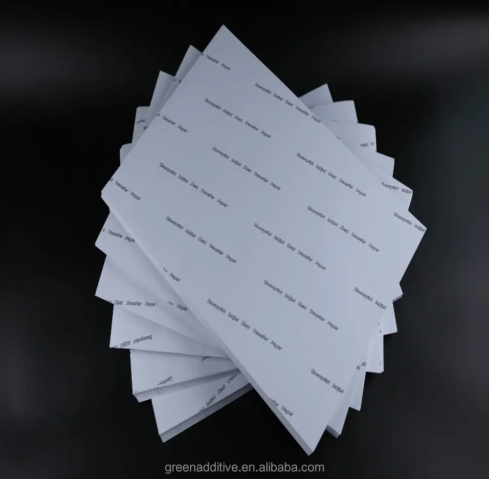 Темная Термотрансферная Бумага A3 A4 unewprint для печати, пигментные чернила без резки для хлопковой футболки, текстиля
