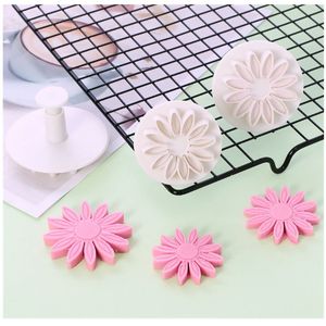 Lixsun 3 unids/set SugarCraft Sunflow émbolo <span class=keywords><strong>de</strong></span> plástico decoración <span class=keywords><strong>de</strong></span> pasteles herramienta <span class=keywords><strong>de</strong></span> corte <span class=keywords><strong>Fondant</strong></span> decoración <span class=keywords><strong>de</strong></span> pasteles - Product Image 4