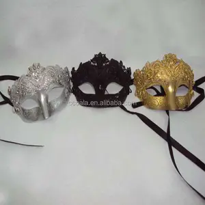 Renda Sederhana Pria Masker Masquerade Pesta Topeng Cosplay Venetian Masker