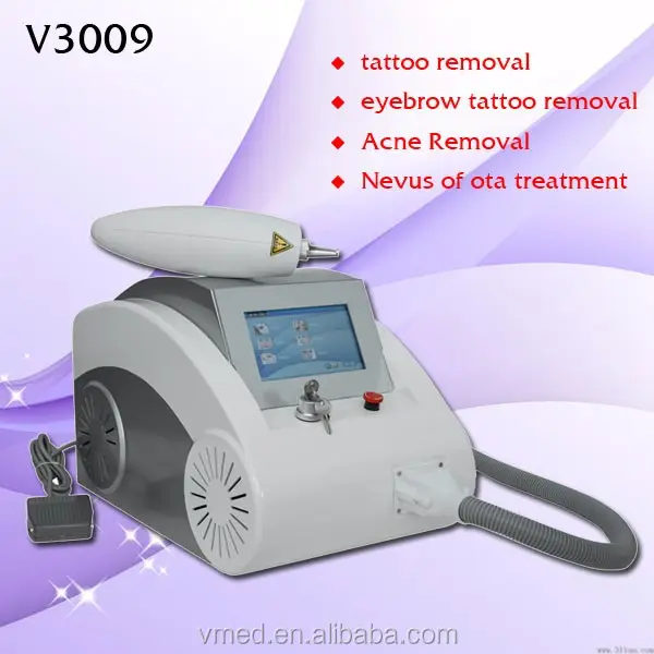 Professionnel q commutateur nd yag laser détatouage système haute puissance laser détatouage machine