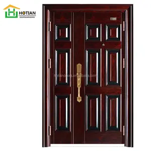 2017 आधुनिक गेट डिजाइन फिलीपींस में भारतीय घर मुख्य गेट डिजाइन स्टील घाना दरवाजा
