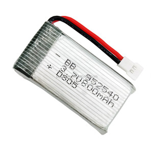 Bateria de íon de lítio rc lipo 952540 3.7v, 800mah 25c para <span class=keywords><strong>syma</strong></span> <span class=keywords><strong>x5c</strong></span> quadcopter helicóptero