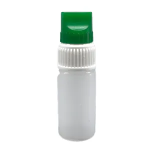 Pharmaceutical New style LDPE 3ml transparent Plastic eye dropper bottle with screw cap