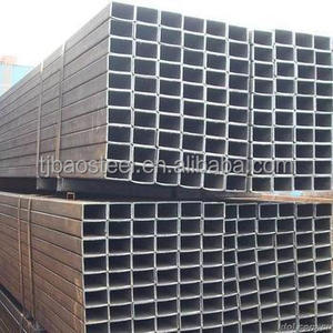 Free shipping black carbon shs and rhs steel pipeline 80*40'<span class=keywords><strong>s</strong></span> rhs hollow steel tube section - Product Image 2