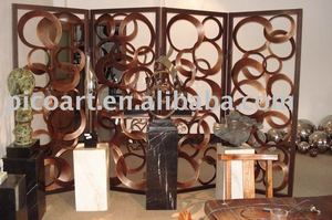 Sala de metal de la pantalla, separadores de ambiente, la decoración de metal - Product Image 1