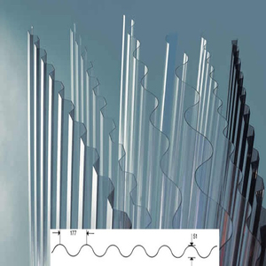 Vật Liệu Lợp Mái Nhựa Trong Nhà Vườn <span class=keywords><strong>Polycarbonate</strong></span> Sóng Rõ Ràng Lợp <span class=keywords><strong>Sheets</strong></span> Giá Sản Xuất Tại Trung Quốc - Product Image 3