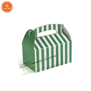 Caja de papel reciclable de grado alimenticio personalizada para niños, cartón para comida, embalaje para Tartas, <span class=keywords><strong>regalo</strong></span> - Product Image 2