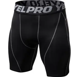 Erkek spor boxer sıkı dar şort