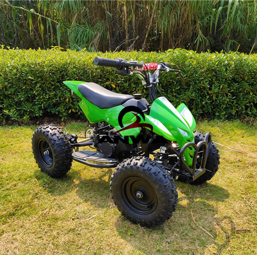 CE 4 wheeler buggy 2 tiempos 49cc mini Quad buggy 49cc niños quad 49cc Rosa ATV quad