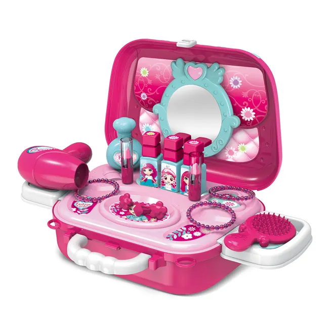 Top Verkoop 2019 Meisjes Beauty Set Speelgoed Pretend Play Make-Up Speelgoed Voor Kids HC423850