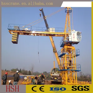 mini tower crane jianglu tower crane used QTZ250 7030 tower crane