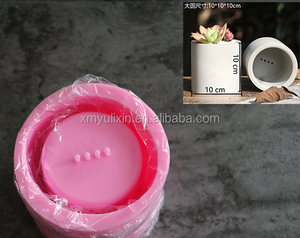 Stampo in <span class=keywords><strong>Silicone</strong></span> per Fioriera Quadrata/a Cuore Bianca Ecologica 11*5,5cm, Facile da Sformare, per Prodotti Domestici - Product Image 4