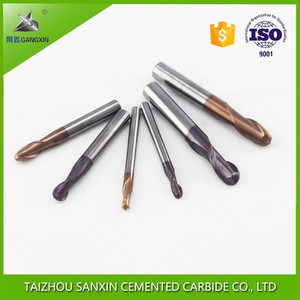 ISO certificat boule nez fraises, Tungstène solide carbure fin mills cutter pour <span class=keywords><strong>le</strong></span> travail des métaux - Product Image 6