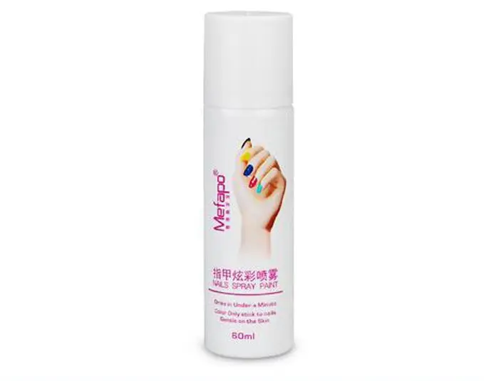 Bellezza del chiodo cura asciugatura rapida nail spray di colore della pittura del chiodo