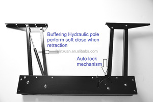 Khóa tự động mềm đóng lift top biến áp cơ chế bàn cà phê GSSJJ-02 - Product Image 2