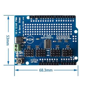 <span class=keywords><strong>Servo</strong></span> <span class=keywords><strong>Shield</strong></span> 16 kênh 12-bit PWM/<span class=keywords><strong>servo</strong></span> Driver-I2C giao diện PCA9685 hoặc mâm xôi lá chắn mô-đun - Product Image 3