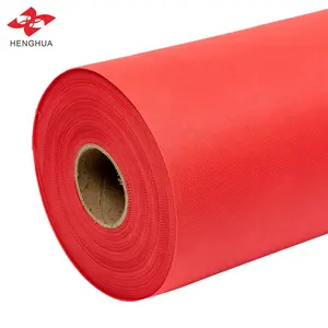 Vải Không Dệt PP Spunbond Không Dệt Rolls 10-250gsm Henghua TNT Telas Vải Không Dệt Jumbo Rolls 100% Polypropylene Chất Liệu