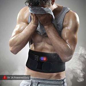 USB Massage <strong>Heating</strong> Waist Belt Wrap/Lower <strong>Back</strong> Heat Therapy <strong>Pad</strong> - Product Image 3