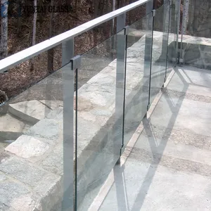 safetygreenhouse balcony railing8mm 10mm 12mm tempered laminated glass with ANSI, 3-19mm tempered glass with en-12150-1