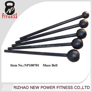 POWER entraînement noir revêtement de puissance Athlétisme Steel <span class=keywords><strong>Mace</strong></span> <span class=keywords><strong>Bell</strong></span> - Product Image 4