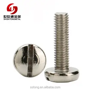 Slotted Cheese Head Machine Screw A4 Acidproof Stainless Steel DIN 84 din 920