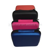 Personnalisé Écologique Léger Plus de couleur choisir un design personnalisé PU surface disque dur boîte à fermeture éclair