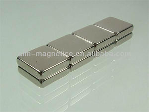 <span class=keywords><strong>Grande</strong></span> <span class=keywords><strong>neodimio</strong></span> N42 style rectangular imanes 1 pulgadas x 3/4 inch x 1/8 inch venta - Product Image 2