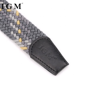 Geflochtener Stretch-Taillen gürtel Stoff Polyester-Gummiband für Männer - Product Image 3