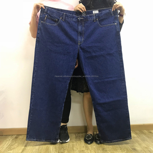 GZY material grueso talla grande trabajador overol vaqueros de 100% algodón jeans - Product Image 1