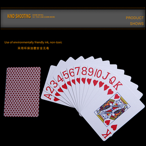 Tùy Chỉnh Chơi Thẻ Không Thấm Nước Poker Thẻ Trò Chơi Nhựa Shunda Dun Huang Nhựa Tráng Chơi Thẻ 787 Quét 100% Không Thấm Nước - Product Image 1