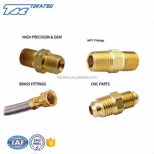 Hot Sell 180 grad Copper Swivel Connector Brass Pipe Fitting With PT NPT MALE