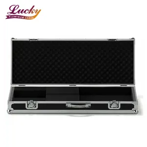 Aluminium Bass Electric Guitar Hard Case Durable Aluminum Carring Case