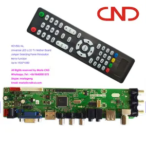 Universal LED TV V56 Tuner Board with all-in-one Universal software