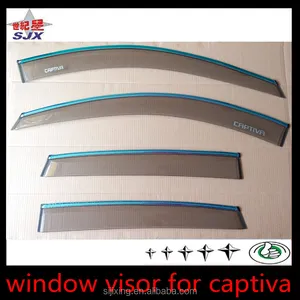 Custom car accessories air deflector window shields visor for Chevrolet Captiva 2010