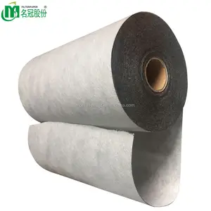 0.3 micron HEPA activated carbon laminated air filter media for car cabin air purification