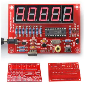 DIY RF 1Hz-50MHz Crystal Oscillator Frequency Counter Meter Digital LED Tester Meter frequency meter digital