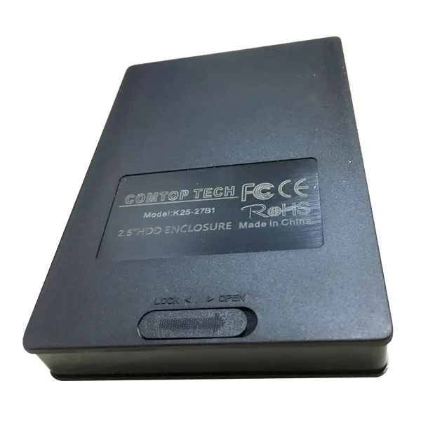 USB 3.0 to SATA External Hard Drive Enclosure casing Tool-Free for 2.5-Inch 9.5mm 7mm HDD and SSD Drive Enclosure