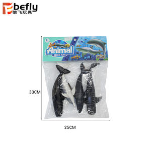 Cadeau d'aquarium modèle d'animal de l'océan profond requin jouet en plastique - Product Image 4
