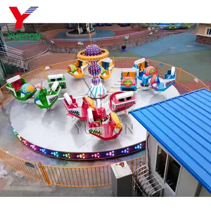 정주 Yueton 놀이 공원 카니발 게임 장비 회전 전기 해피 스윙