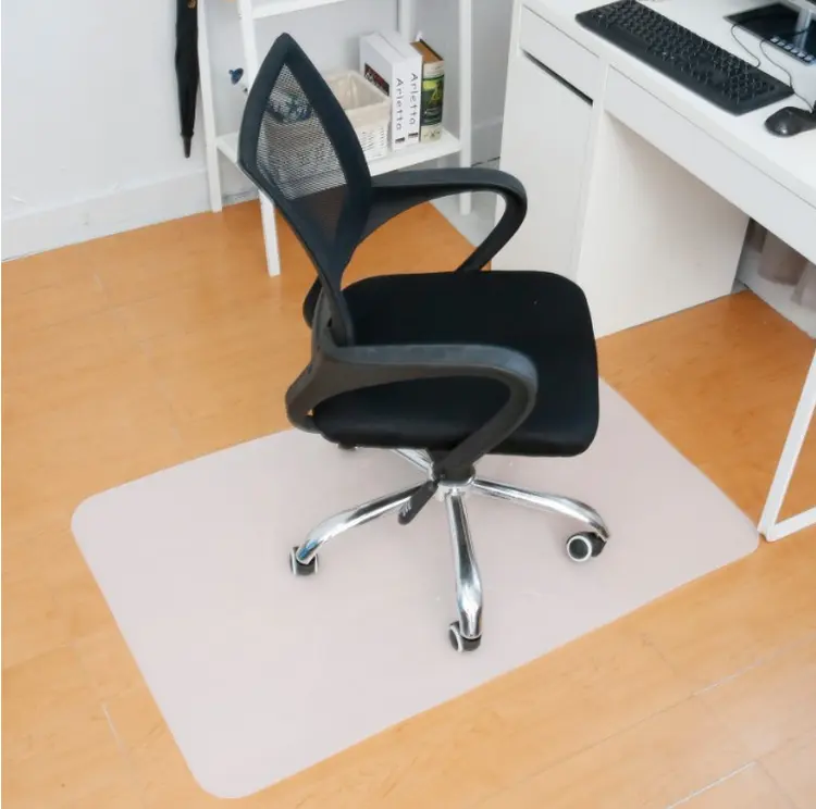 Personalizado de alta qualidade cadeira de plástico floor mat/mat cadeira para escritório