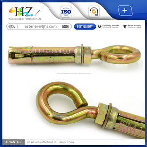 2017 nueva Znic Plateado Todo el Tamaño De Acero Al Carbono Pernos de Ojo de Tornillo - Product Image 1
