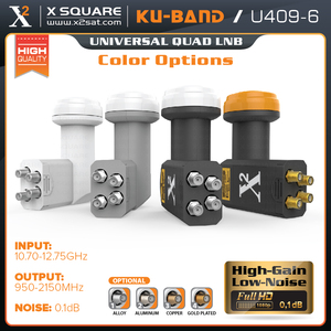 <strong>Ku</strong> <strong>band</strong> dish tv <strong>lnb</strong> universal <strong>c</strong> x2 yes digital u409-6 cn black/white/orange/red/gray.... - Product Image 6