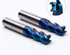 Brocas de carburo sólido de tamaño completo, Herramientas CNC HRC45/55/65, 6x50mm, <span class=keywords><strong>flauta</strong></span> única/<span class=keywords><strong>nariz</strong></span> de bola/radio de esquina/brocas de desbaste - Product Image 3